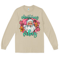 Mushroom christmas vibes santa Long Sleeve Tee - AdoDesignShop