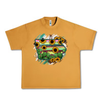 Peanut Butter Iowa State Map Urban Heavy Tee - RanaPortraitStore