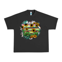 Pigment Black Iowa State Map Urban Heavy Tee - RanaPortraitStore