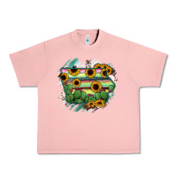 Salmon Iowa State Map Urban Heavy Tee - RanaPortraitStore