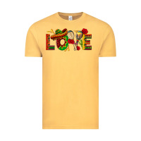Vintage Mustard Mexico Love Vintage Tee - texasbilliewilder