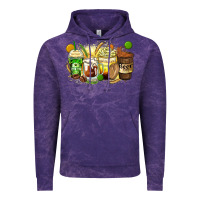 Cloud Purple beer coffee cups Vintage Hoodie - Zillion Design Studio