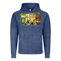 Vintage Denim beer coffee cups Vintage Hoodie - Zillion Design Studio