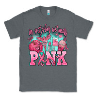 Charcoal Heather in october we wear pink Classic Tee - AdoDesignShop