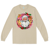 Mushroom merry christmas peace santa Long Sleeve Tee - AdoDesignShop
