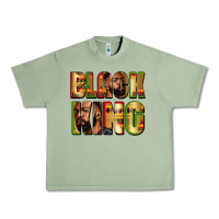 Oil Green Black king juneteenth Urban Heavy Tee - Zillion Design Studio