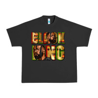 Pigment Black Black king juneteenth Urban Heavy Tee - Zillion Design Studio