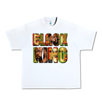 White Black king juneteenth Urban Heavy Tee - Zillion Design Studio