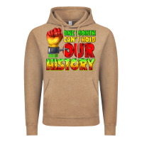 Vintage Coffee one month cant hold our history juneteenth Vintage Hoodie - texasbilliewilder