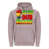 Vintage Zinc one month cant hold our history juneteenth Vintage Hoodie - texasbilliewilder