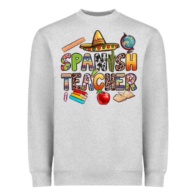 Spanish Teacher Heavyweight Sweatshirt by texasbilliewilder | Teevron