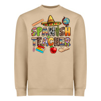 Mushroom spanish teacher Heavyweight Sweatshirt - texasbilliewilder