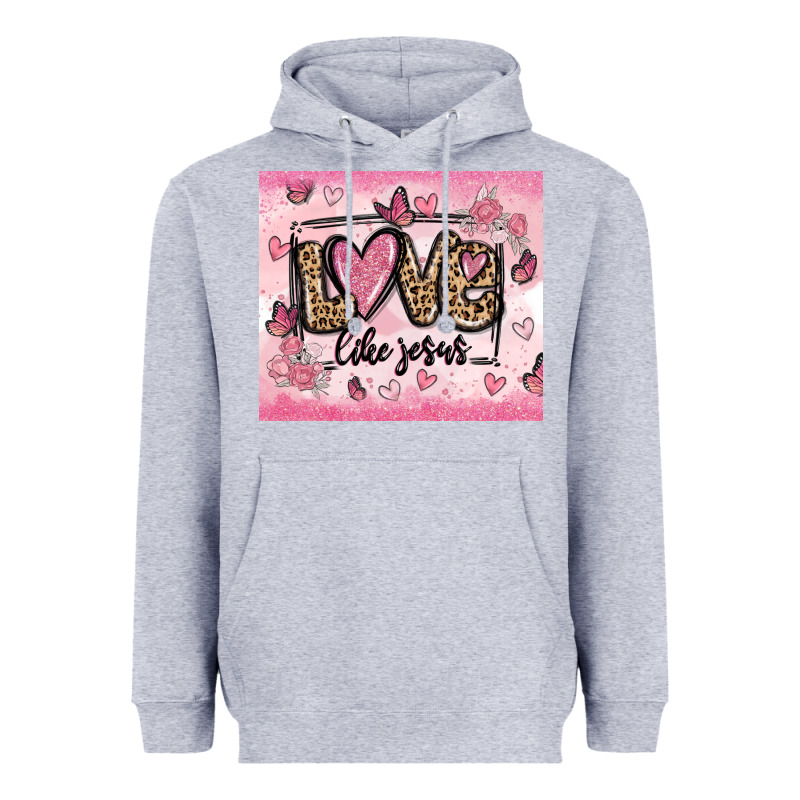 Love Like Jesus Heavyweight Hoodie by MaliasSmallBusiness | Teevron