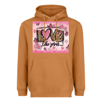 Meerkat love like jesus Heavyweight Hoodie - MaliasSmallBusiness