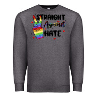 Charcoal Heather gay pride Premium Sweatshirt - MaliasSmallBusiness