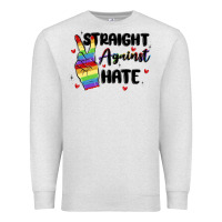 Oatmeal Heather gay pride Premium Sweatshirt - MaliasSmallBusiness