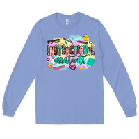 Colony Blue instructional assistant's Long Sleeve Tee - AdoDesignShop