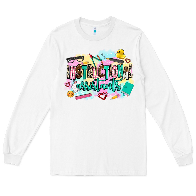 Instructional Assistant's Long Sleeve Tee by AdoDesignShop | Teevron