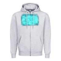 Heather Grey gemstone background Zipper Hoodie - JahusDesignShop