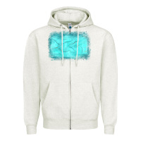 Oatmeal Heather gemstone background Zipper Hoodie - JahusDesignShop