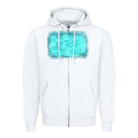White gemstone background Zipper Hoodie - JahusDesignShop