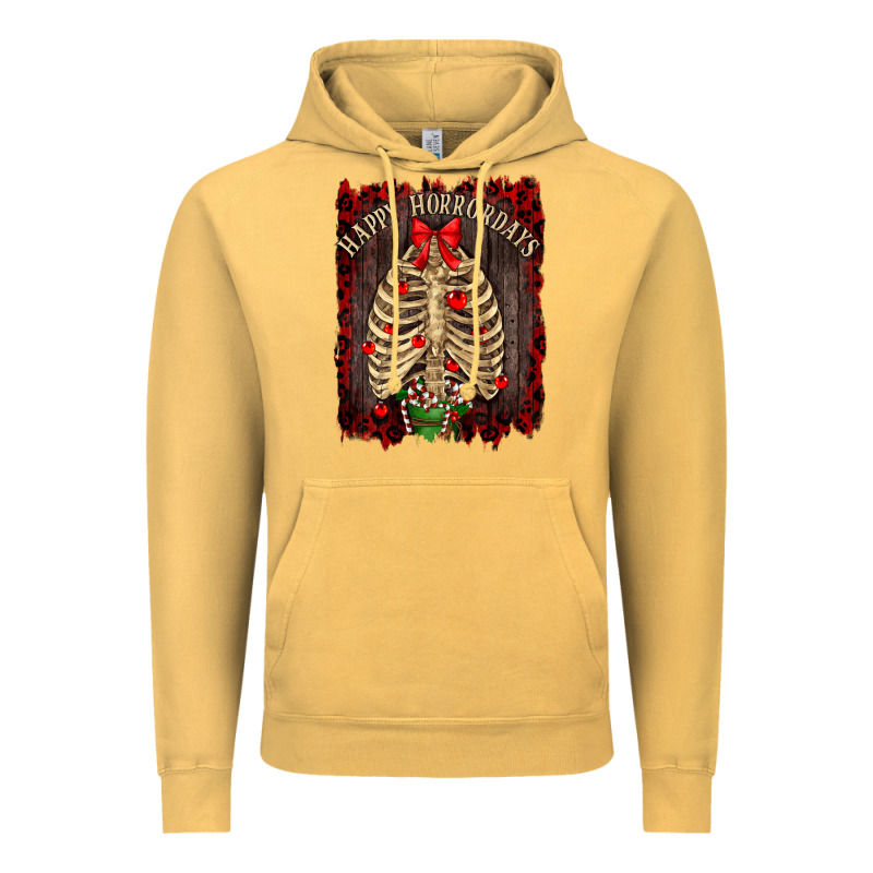 Happy Horrordays Vintage Hoodie by RanaPortraitStore | Teevron