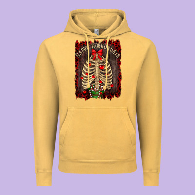 Vintage Hoodie Happy Horrordays
