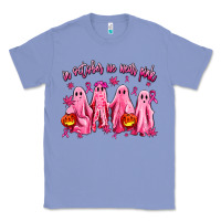 Colony Blue in october we wear pink ghosts Classic Tee - AdoDesignShop