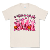Natural in october we wear pink ghosts Classic Tee - AdoDesignShop