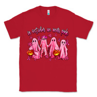 Red in october we wear pink ghosts Classic Tee - AdoDesignShop