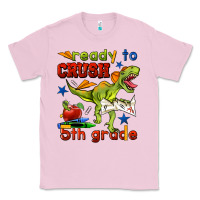 Bubblegum Pink ready to crush 5th grade Classic Tee - BundleAndBundleShop