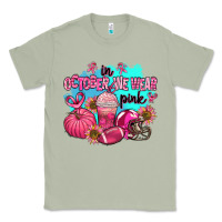 Matcha in october we wear pink american football Classic Tee - AdoDesignShop