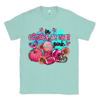 Seafoam in october we wear pink american football Classic Tee - AdoDesignShop