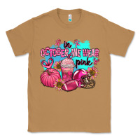 Toasted Coconut in october we wear pink american football Classic Tee - AdoDesignShop