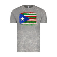 Cloud Rock Mexico and Puerto Rico Flag Vintage Tee - texasbilliewilder