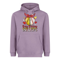 Lavender busy raising ballers Heavyweight Hoodie - MaliasSmallBusiness