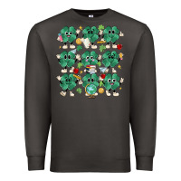 Smoke teacher st patrick day clovers Premium Sweatshirt - MaliasSmallBusiness