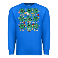True Royal teacher st patrick day clovers Premium Sweatshirt - MaliasSmallBusiness