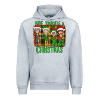 Heather Grey Have Yourself a Very Golden Christmas Urban Hoodie - Bettercallsaul