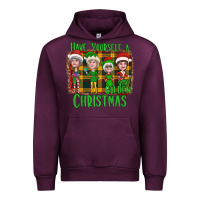 Mauve Wine Have Yourself a Very Golden Christmas Urban Hoodie - Bettercallsaul