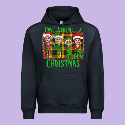 Have Yourself A Very Golden Christmas Urban Hoodie Designed By Bettercallsaul