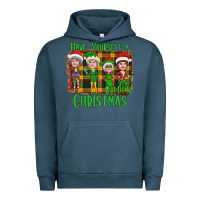 Pigment Midnight Navy Have Yourself a Very Golden Christmas Urban Hoodie - Bettercallsaul