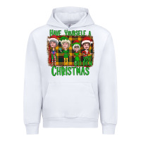 White Have Yourself a Very Golden Christmas Urban Hoodie - Bettercallsaul