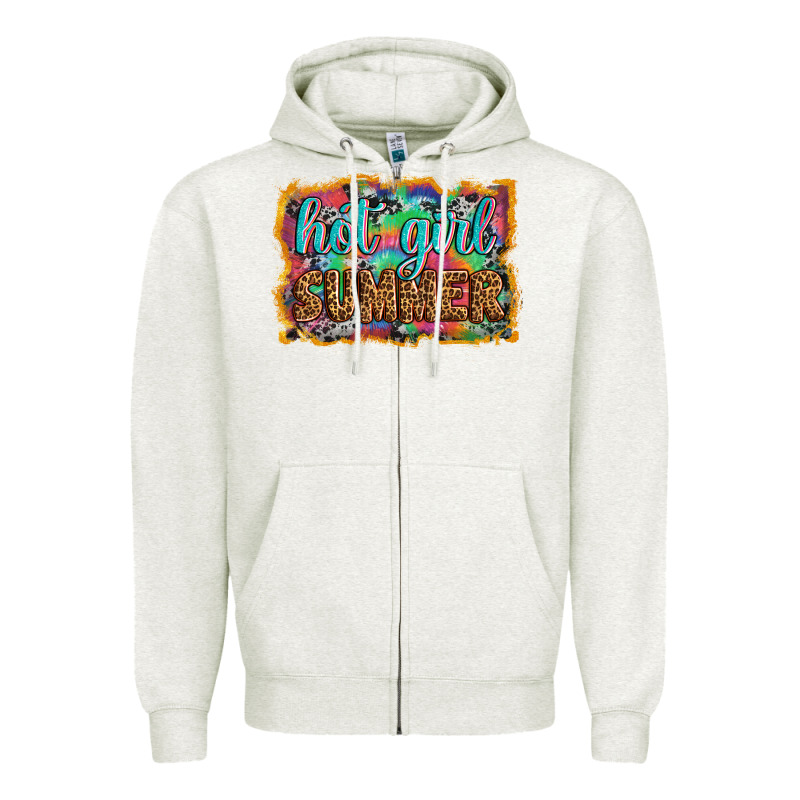 Hot Girl Summer Zipper Hoodie by Artiststas | Teevron