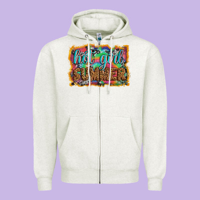 Hot Girl Summer Zipper Hoodie Designed By Artiststas