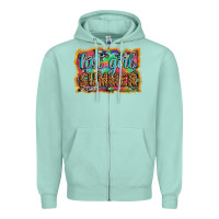 Seafoam hot girl summer Zipper Hoodie - Artiststas