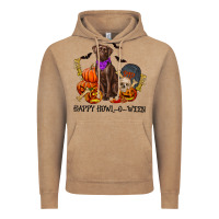 Vintage Coffee Happy howl o ween Vintage Hoodie - RanaPortraitStore