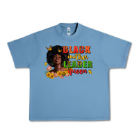 Pebble Blue Black mother leader queen juneteenth Urban Heavy Tee - Zillion Design Studio