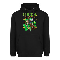 Black lucky cowboy Heavyweight Hoodie - MaliasSmallBusiness