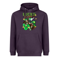 Plum lucky cowboy Heavyweight Hoodie - MaliasSmallBusiness